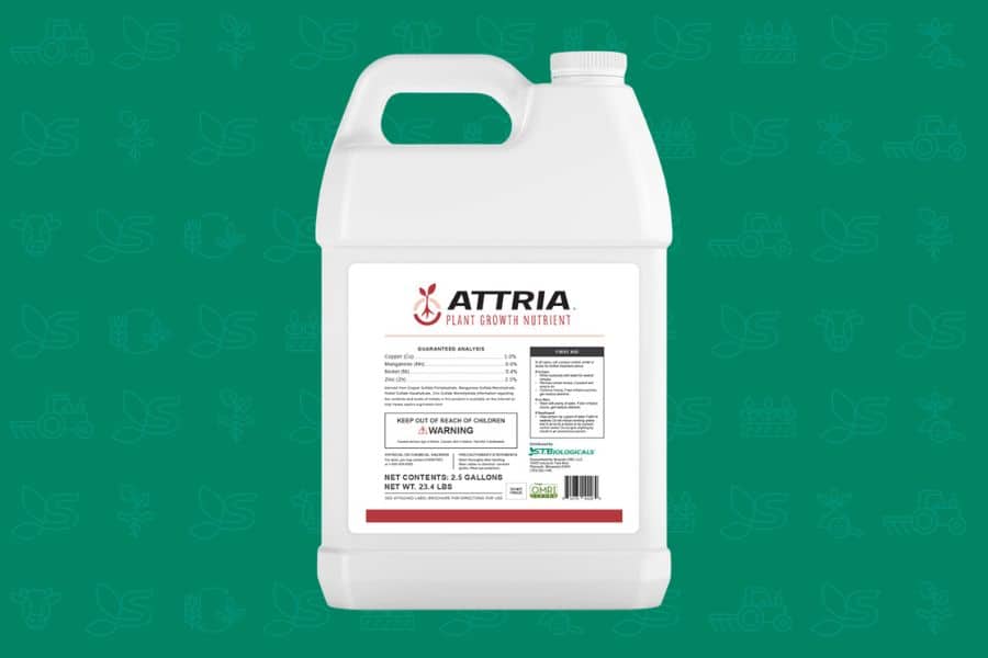 Attria Delivers Zinc Manganese Copper And Nickel Via Foliar Spray